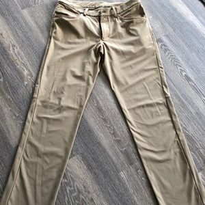 Lululemon classic ABC pant khaki, 32x34